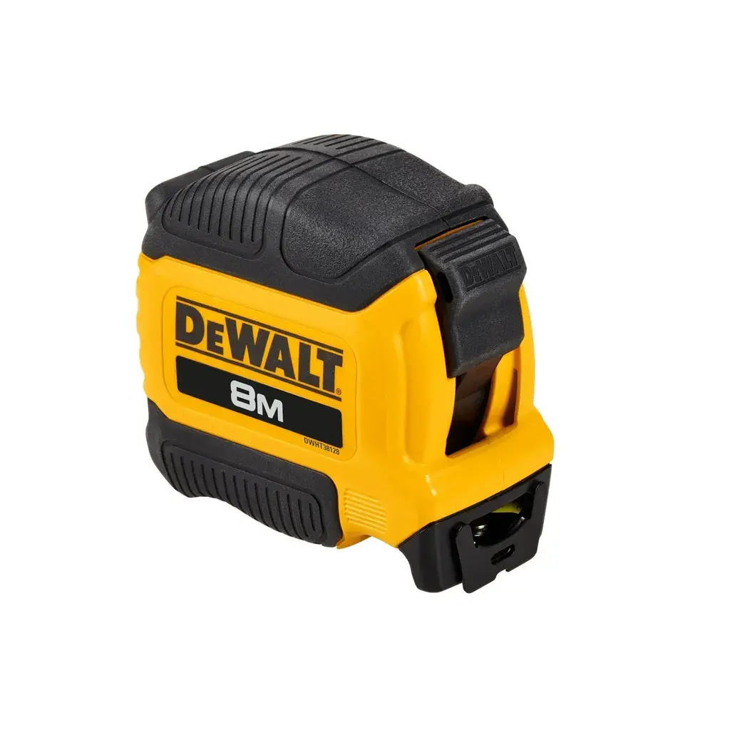 DeWalt Potezni metar DWHT38128-0, 8 m, Žuto-crni