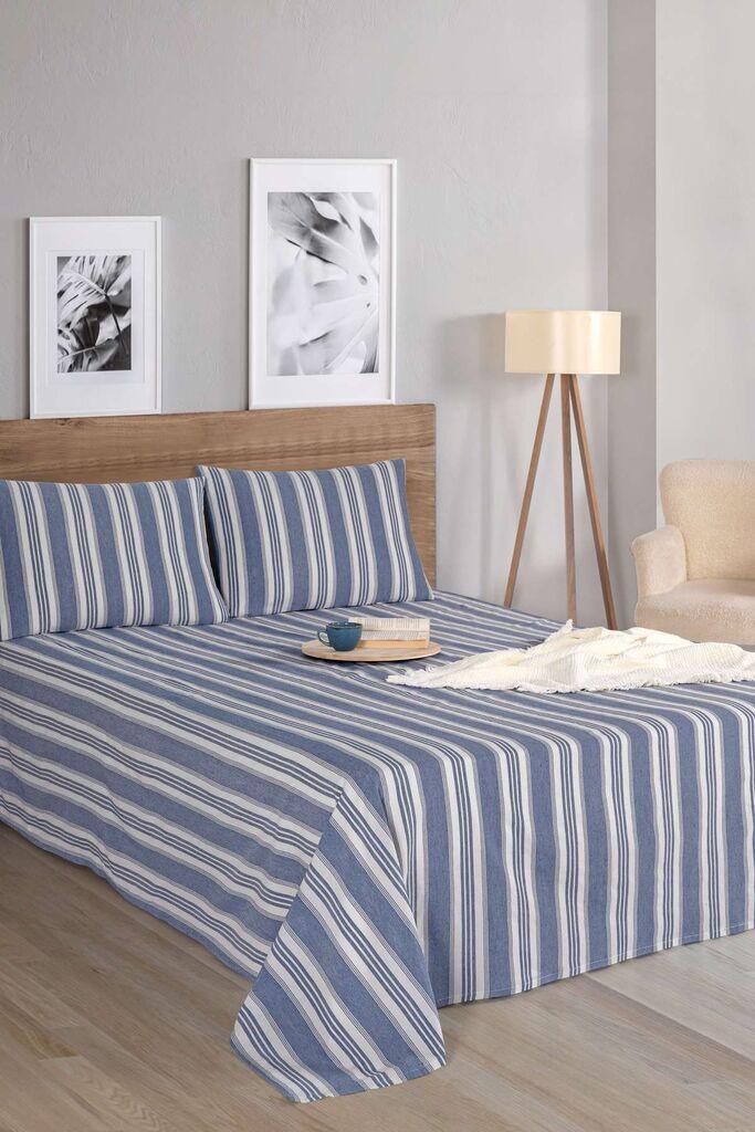 L'essentiel Maison set posteljine Soft Line, 220x240cm, Teget