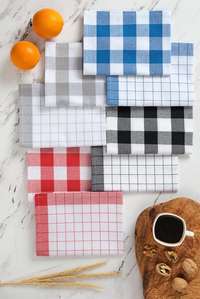 Hermia Kuhinjske krpe Madrid, 8 komada, Šarene