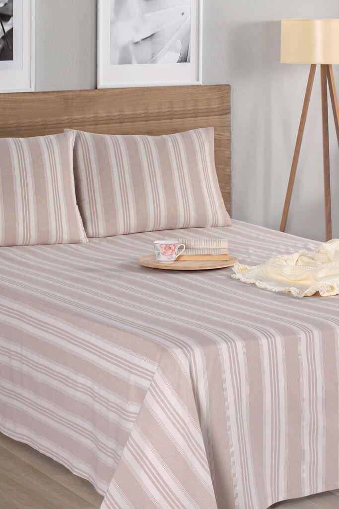 L'essentiel Maison set posteljine Soft Line, 240x160cm, bež