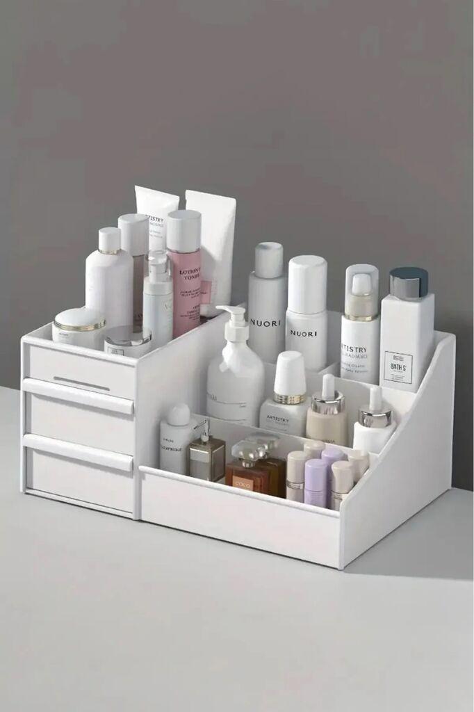 Hermia Organizator za šminku Byv, 28x17x13cm, Bijeli