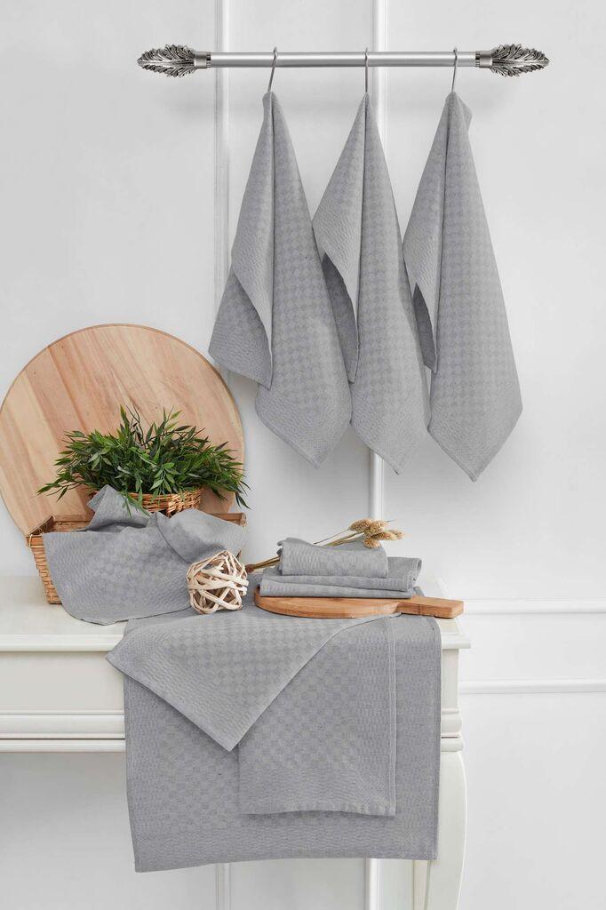 Hermia Kuhinjske krpe Lola, 10 komada, Siva