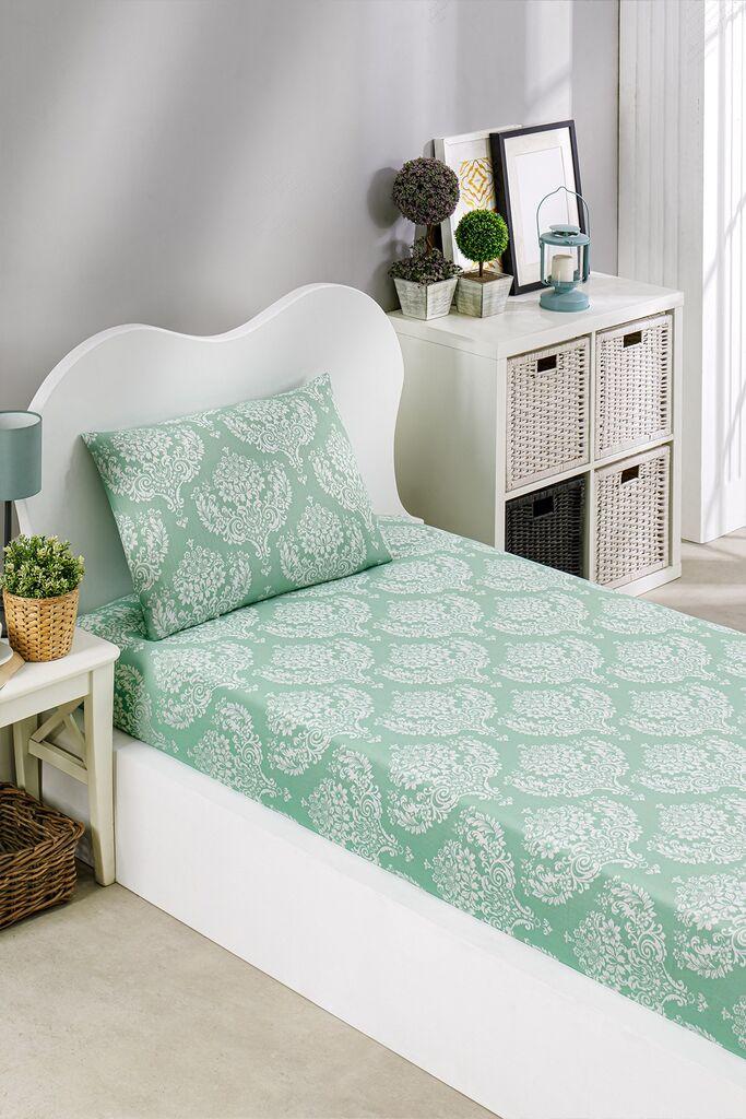 L'essentiel Maison set posteljine Post, 200x100cm, zelena