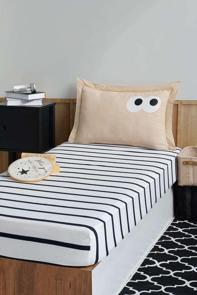 L'essentiel Maison set posteljine Funny, 100x200cm, krem