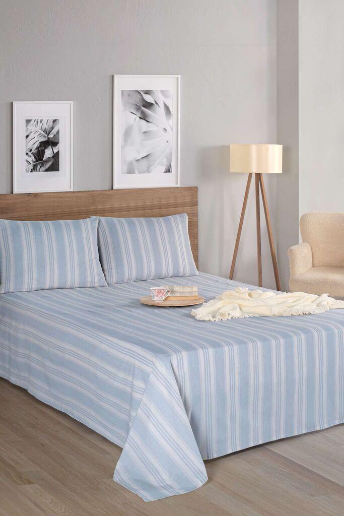 L'essentiel Maison set posteljine Soft Line, 220x240cm, siva
