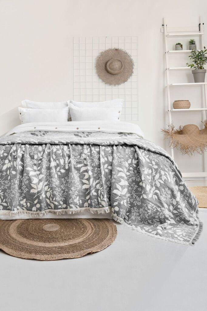 L'essentiel Maison Prekrivač Amore, 240x260 cm, Siva