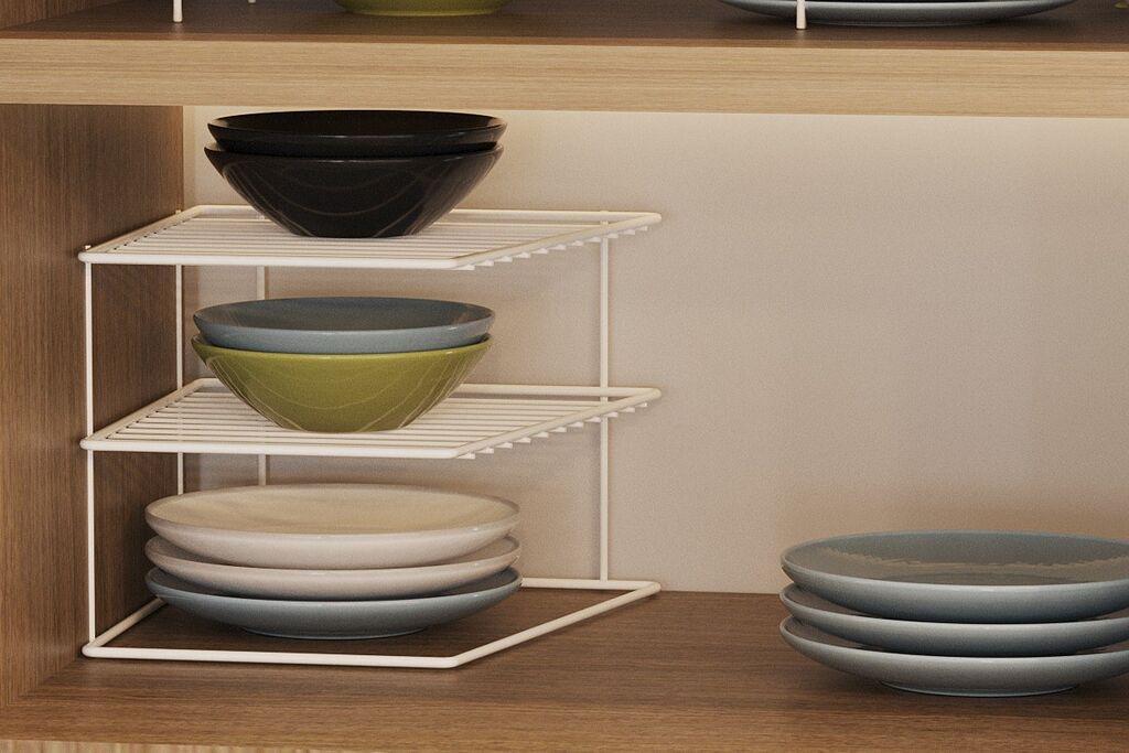 Hermia Organizator za kuhinju SM015-W, Bijela