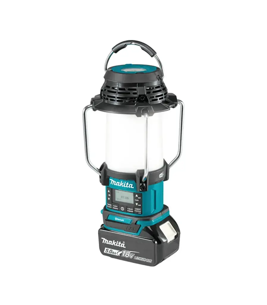 Makita Akumulatorski radio + Svjetiljka DMR056, Plavi
