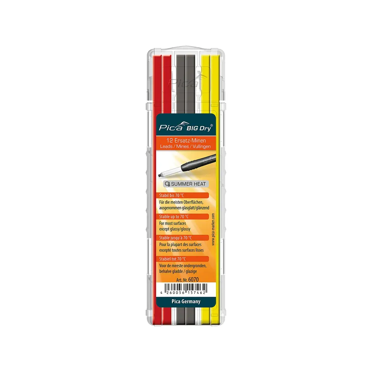 Pica Punjenje Za Marker Pica Big Dry Sivi/Crni/Žuti 8/1 6070