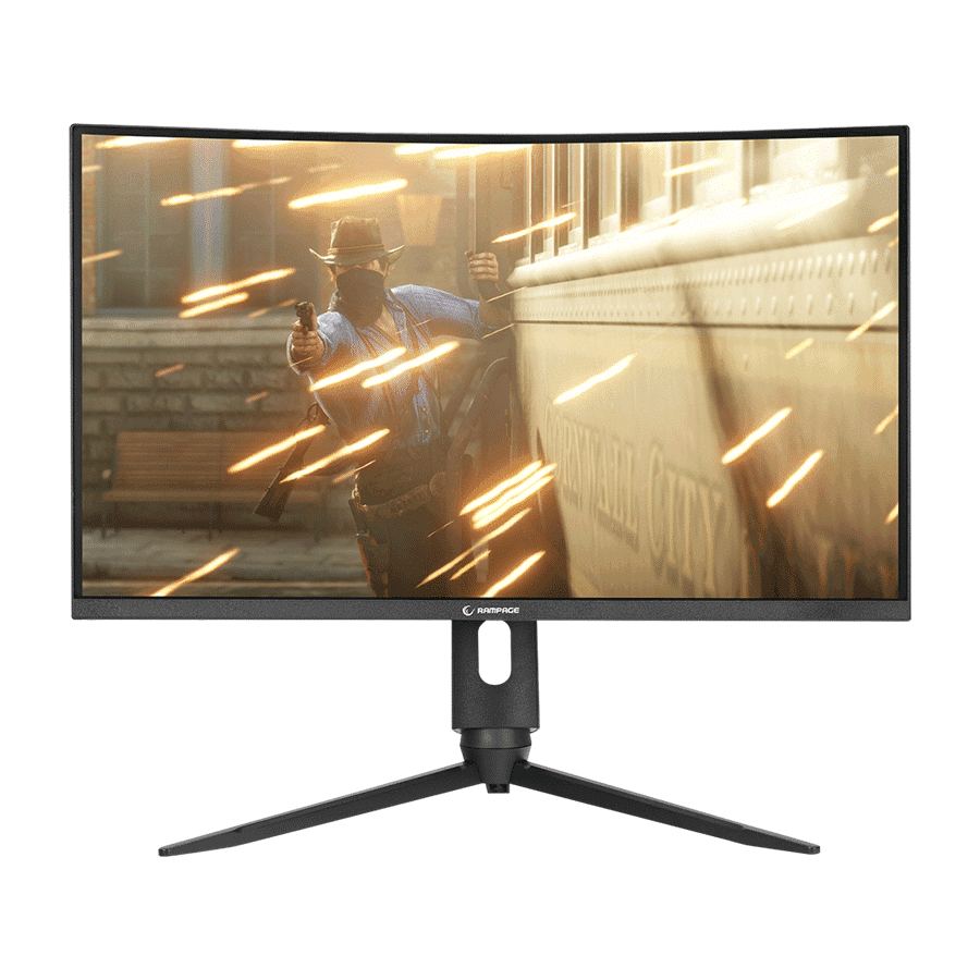 Rampage Gaming monitor Drop DR32R240C, 32", FHD, 240Hz, 1ms, CSOT VA, RGB, Crni
