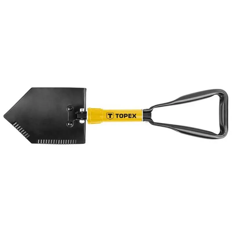 Topex Sklopiva lopata 15A075, Crno-žuta
