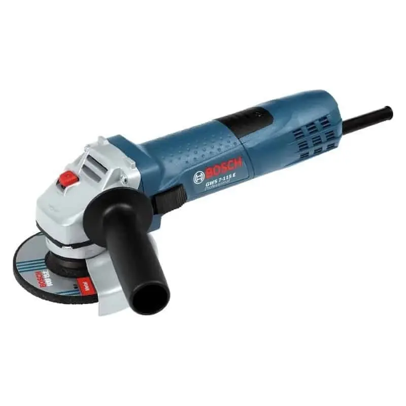 Bosch Ugaona brusilica GWS 7-115 E Professional, 720W, Potenciometar, Plava