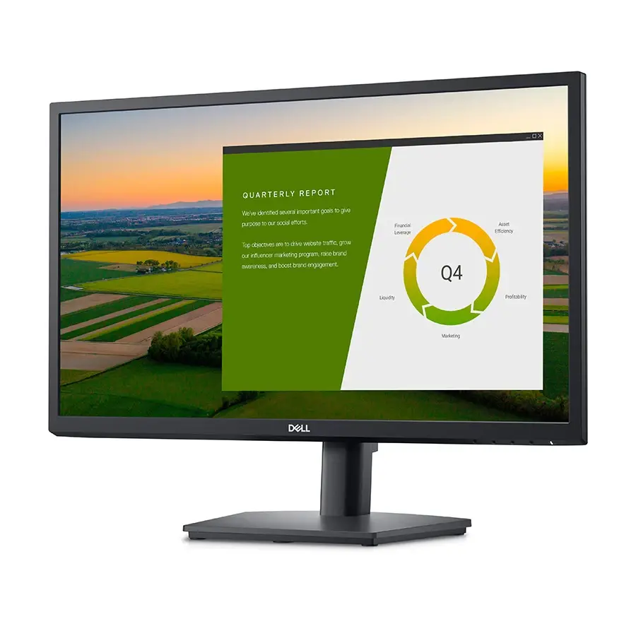 Dell Monitor E-series E2422HS, 23.8", FHD, IPS, Antiglare, Crni