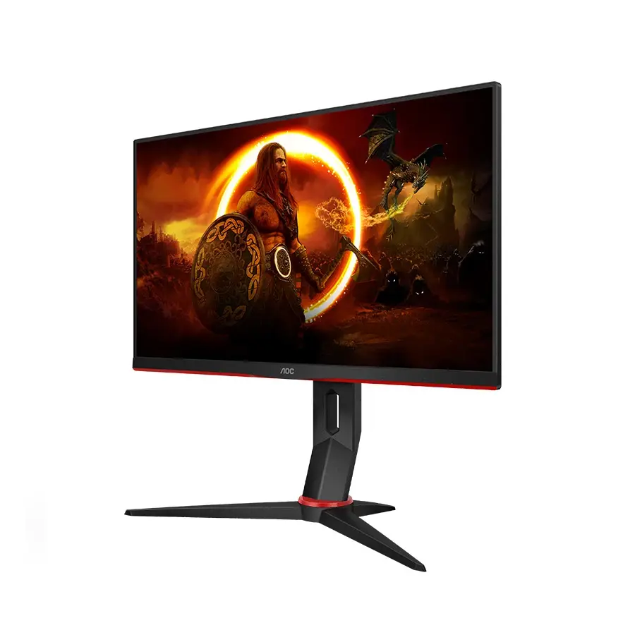 AOC Gaming monitor 24G2SPU/BK, 23.8", IPS, G-Sync, 165Hz, 1ms, Crno-crveni