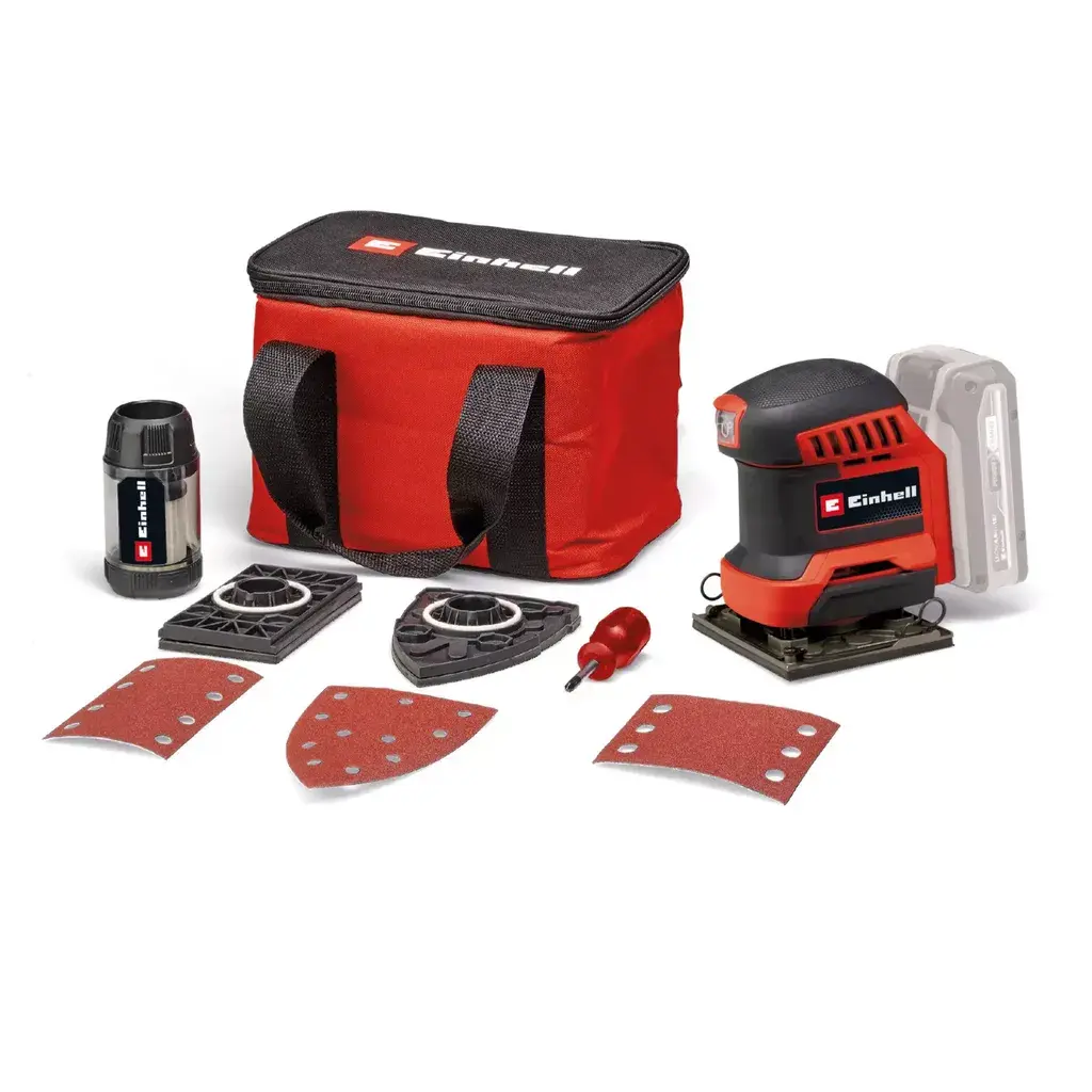 Einhell Akumulatorska jednoručna oscilirajuća brusilica Te-Os 18/113 3X, 18V