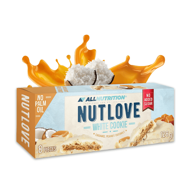Allnutrition Kolačić Nutlove, Karamel-Kikiriki-Kokos, 128g