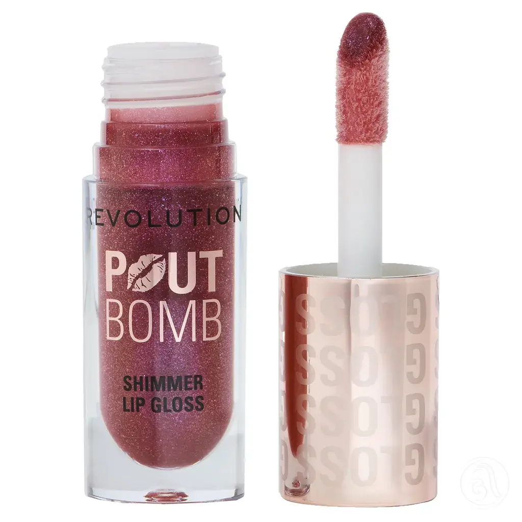 Revolution Sjaj za usne sa, Pout Bomb, 4,5 ml, Berry Lustre