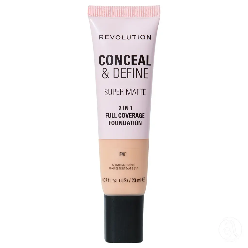 Revolution Tečni puder Conceal and Define, F4C