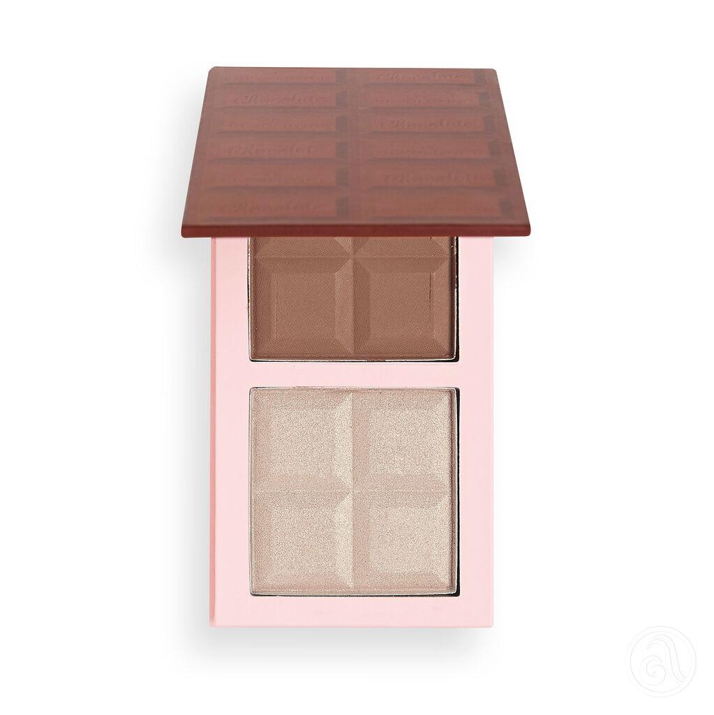 Revolution Paleta konturisanje i hajlajt, Chocolate Contour Bar Fair, 9g