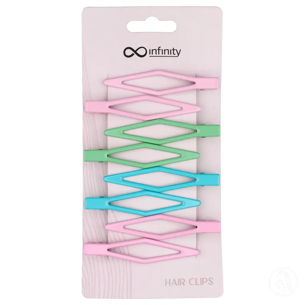 Infinity Šnalice za kosu, 8 Komada, Šarene