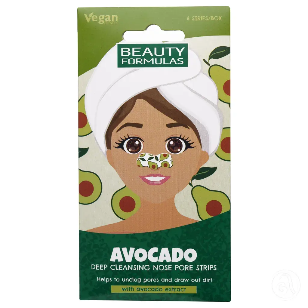 Beauty formulas Trake za uklanjanje mitisera sa nosa, Avokado