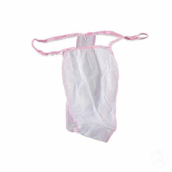 Spa Natural Jednokratne tanga gaće za žene,Bijelo-roze