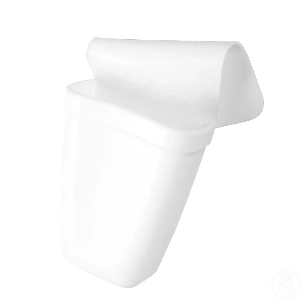 Silikonska torbica za frizerski pribor, Bijela