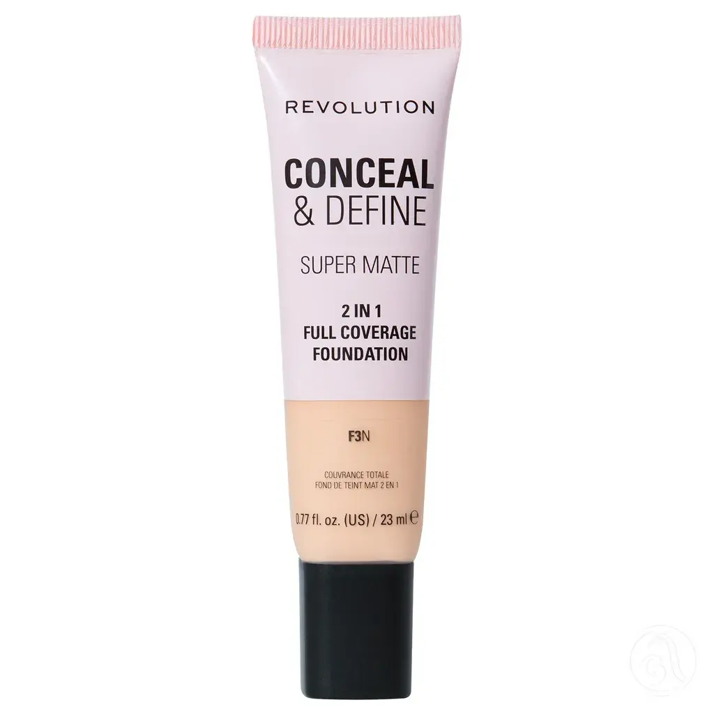 Revolution Tečni puder Conceal and Define, F3N