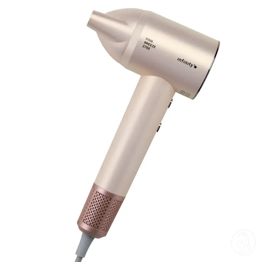 Infinity Fen za kosu Breeze 2700, 1600 W, Svijetlorozi