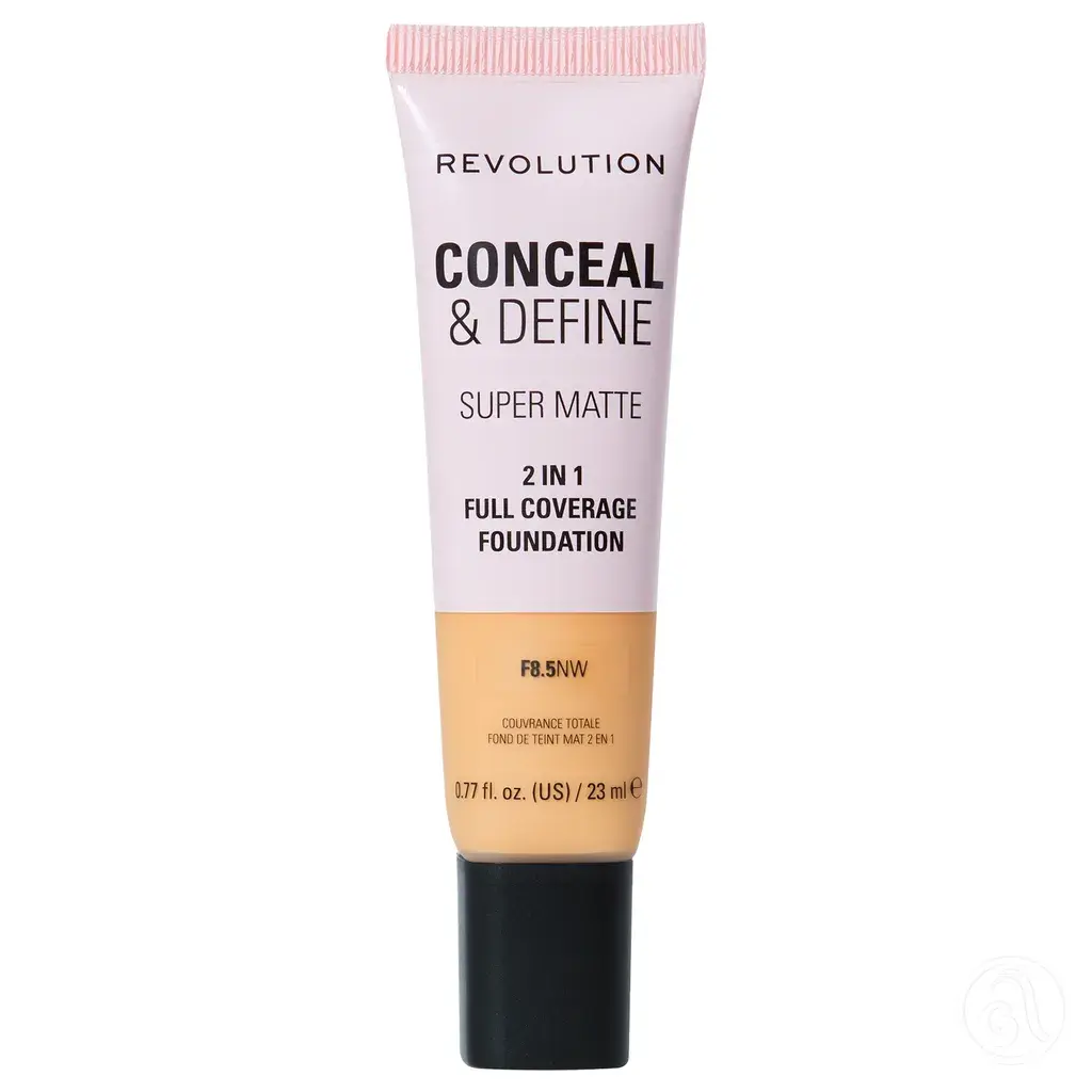 Revolution Tečni puder Conceal and Define, F8.5NW