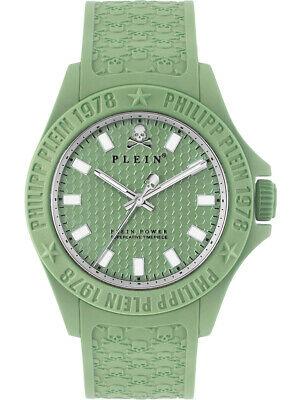 PHILIPP PLEIN Ženski ručni sat PWKAA0221, Kvarcni mehanizam, Zeleno kućište, Zeleni