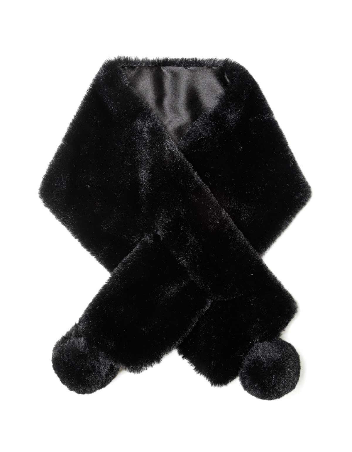 MINOTI Šal za djevojčice, Crni