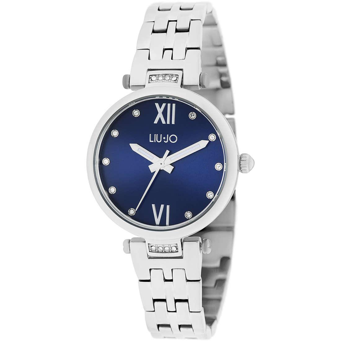 LIU JO Ženski ručni sat TLJ1992, Kvarcni mehanizam, Plavo kućište, Srebrne boje