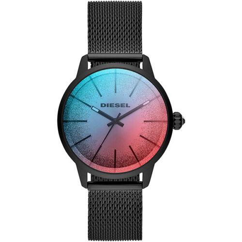 DIESEL Ženski ručni sat DZ5596, Kvarcni mehanizam, Plavo kućište, Crni