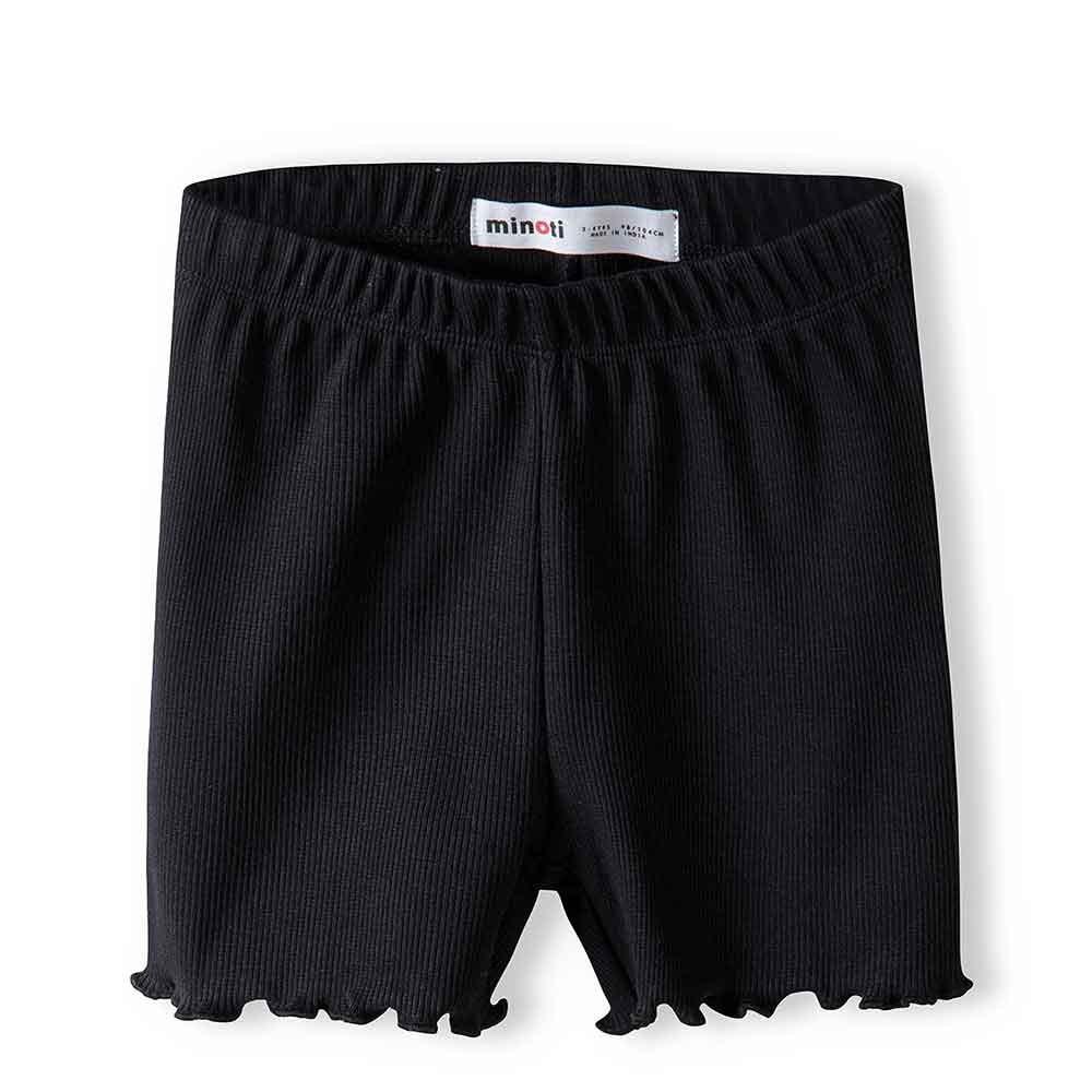 MINOTI Šorc za djevojčice, Crni