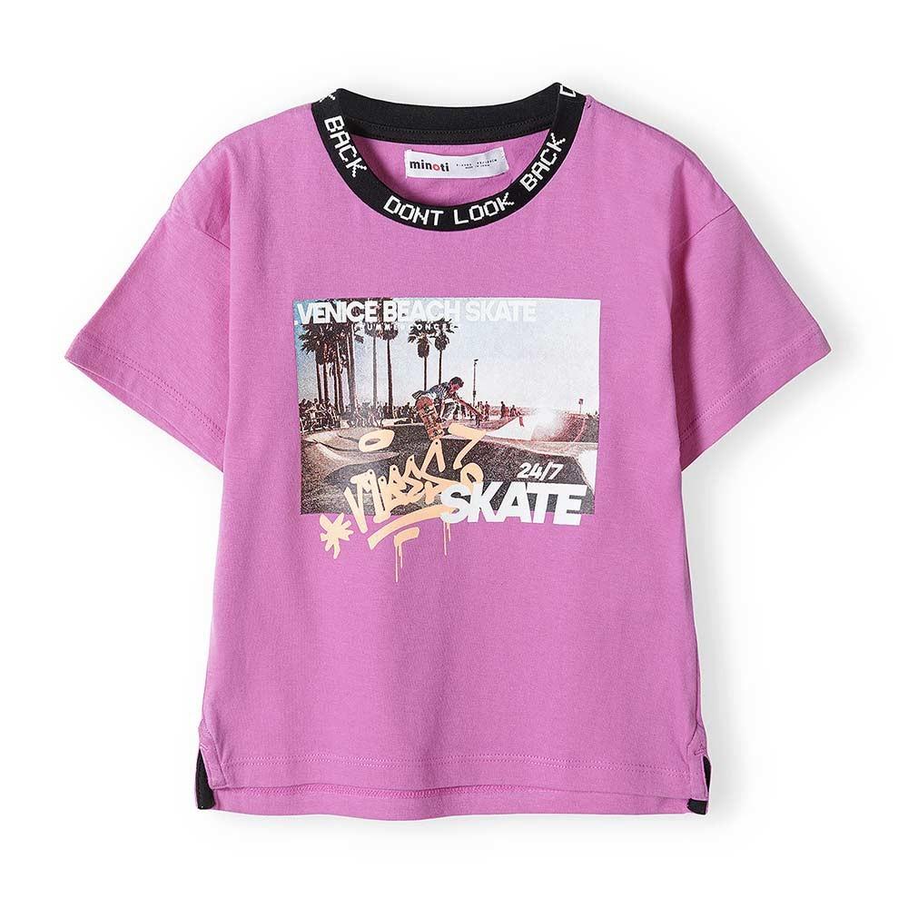 MINOTI Majica za dječake, Ljubičasta