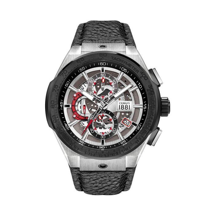 CERRUTI 1881 Muški ručni sat Ruscello CRA30801, High-Performance Kvarcni mehanizam, Sivo kućište, Sivi