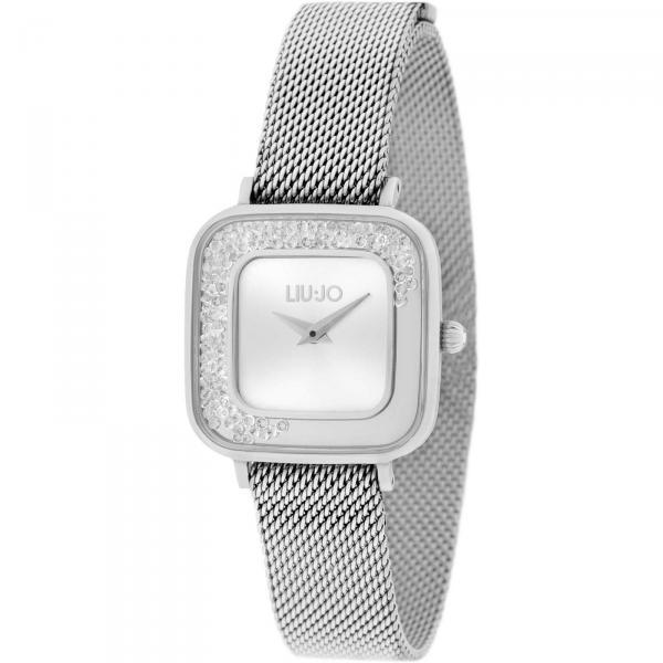 LIU JO Ženski ručni sat TLJ2008, Kvarcni mehanizam, Bijelo kućište, Srebrne boje