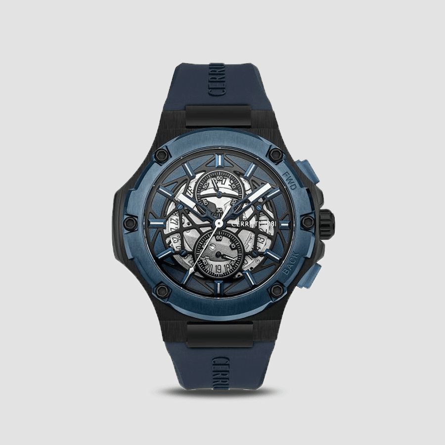 CERRUTI 1881 Muški ručni sat CRA29803, High-Performance Kvarcni mehanizam, Teget kućište, Teget