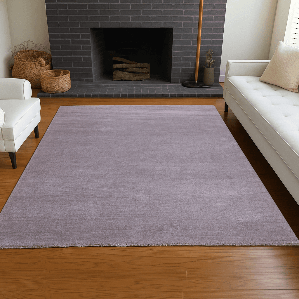 Merinos Končani tepih Linije harmonije, 200x290 cm, Sivi