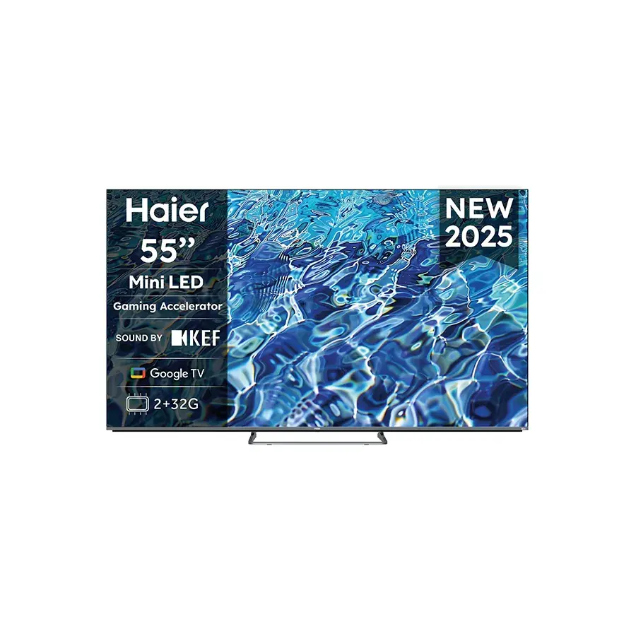 Haier Televizor H55M80FUX, 55", MiniLED , Crni