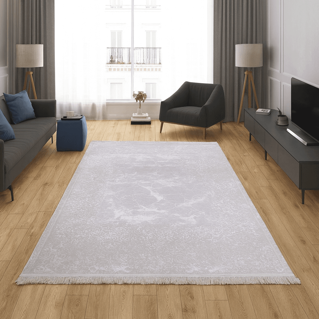 Merinos Končani tepih Ukrasni okvir, 133x190 cm, Bež