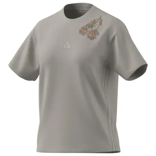 Adidas ženska majica kratkih rukava W 3S Sj T Wonalu, siva