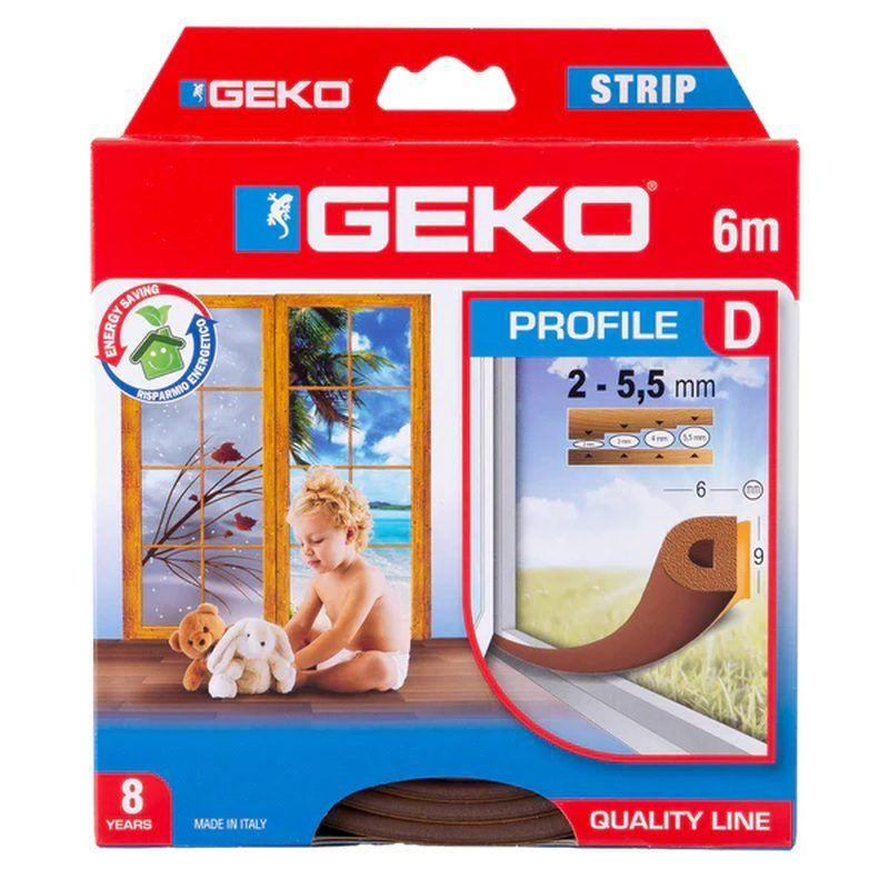 Geko Dihtung traka E profil, Bijela