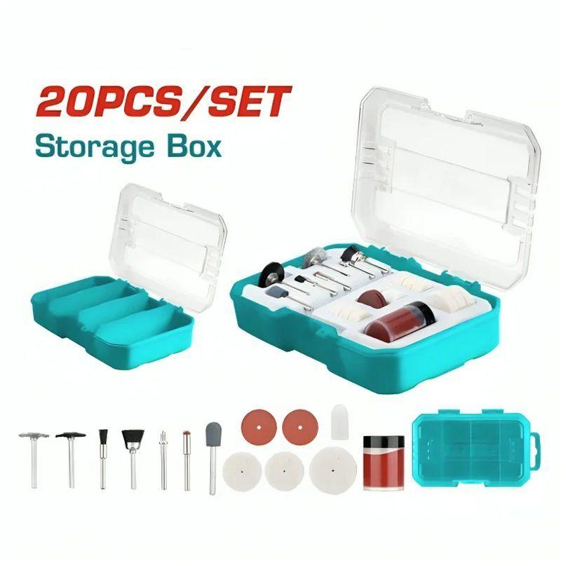 Total Tools Pribor za mini brusilicu, 20 Komada