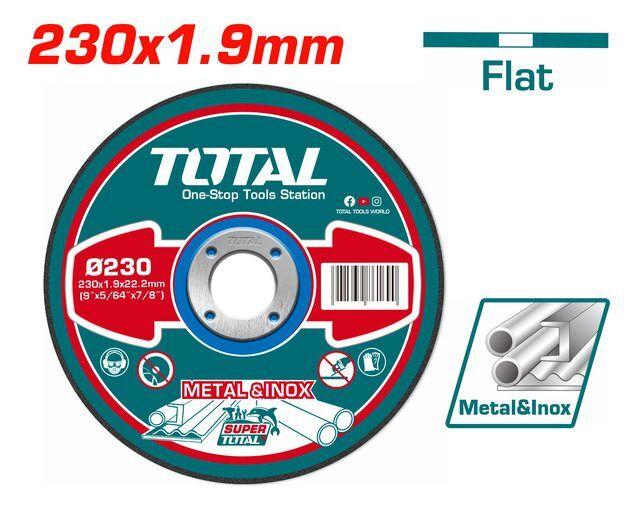 Total Tools Rezna ploča za metal, 230 mm
