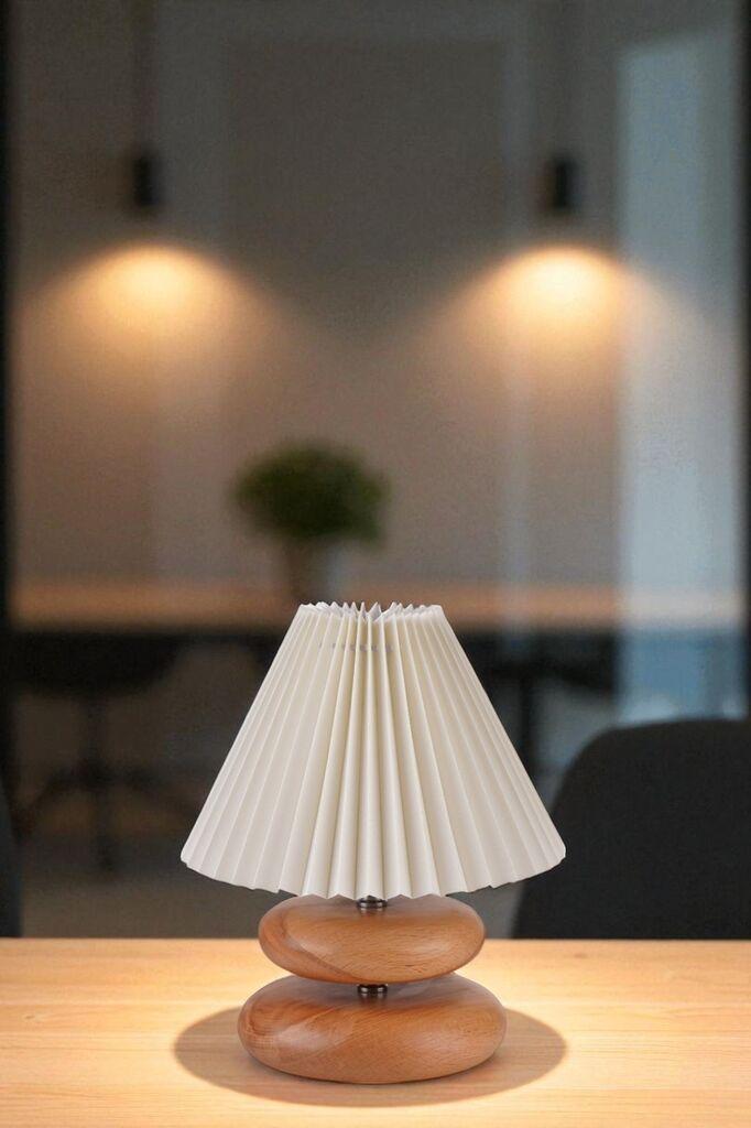 Opviq Mars stolna lampa, bež-krem