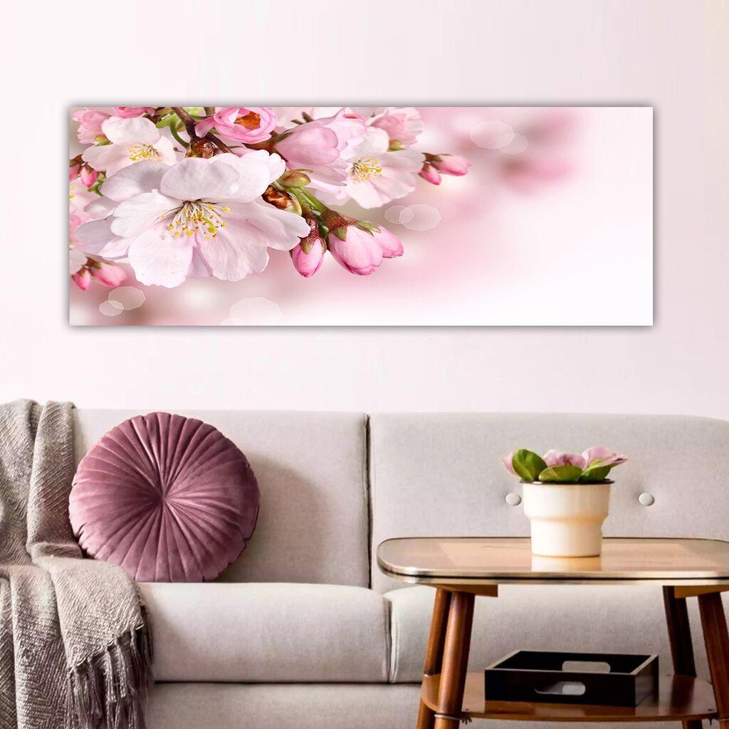 Wallity Dekorativna slika na platnu, 30x80cm, Šareno