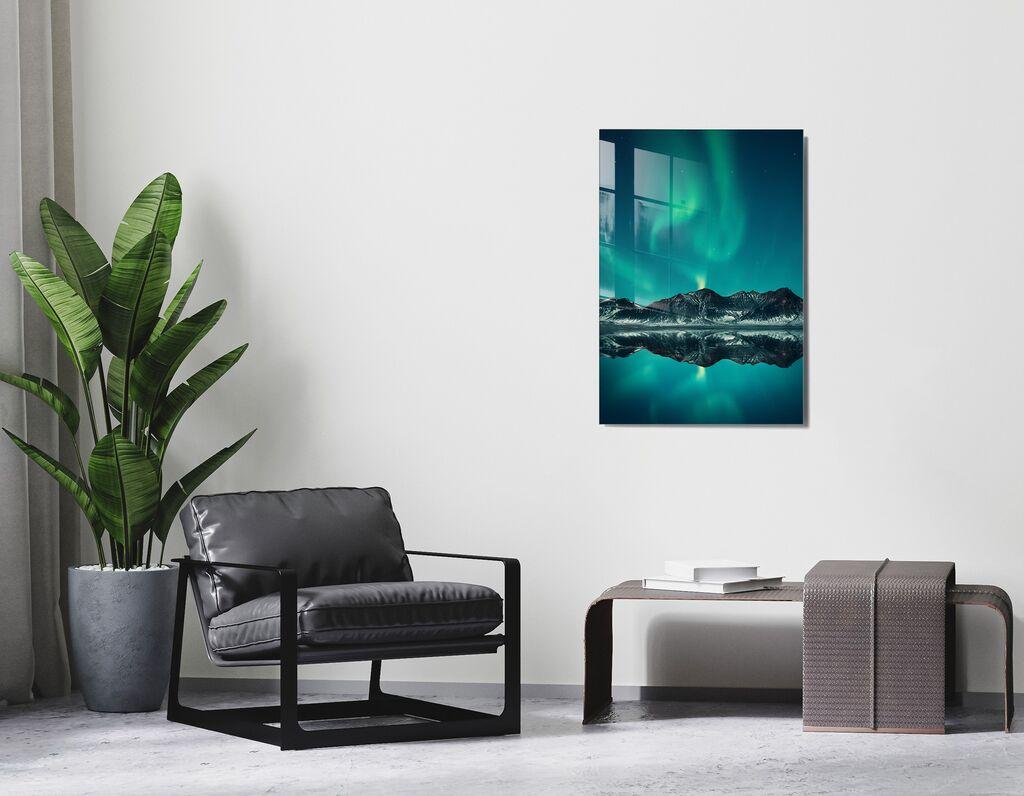 Wallity Dekorativna slika na kaljenom staklu, 50x70cm, Šareno