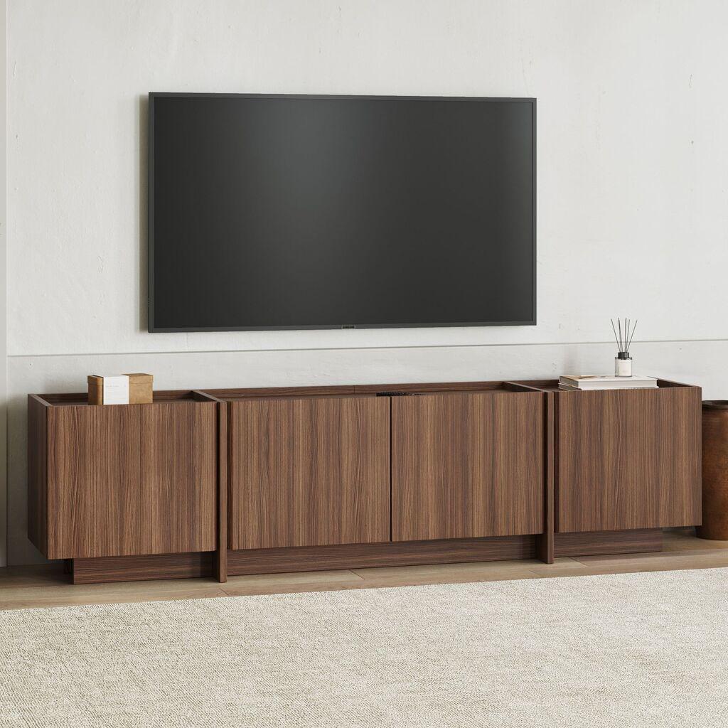 Nordure TV komoda, 180x46x35cm, smeđa